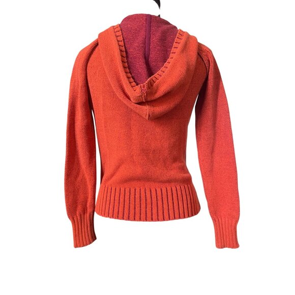 Ruffhewn ladies zipper front rust hoodie cardigan pockets Small fall - Picture 3 of 12